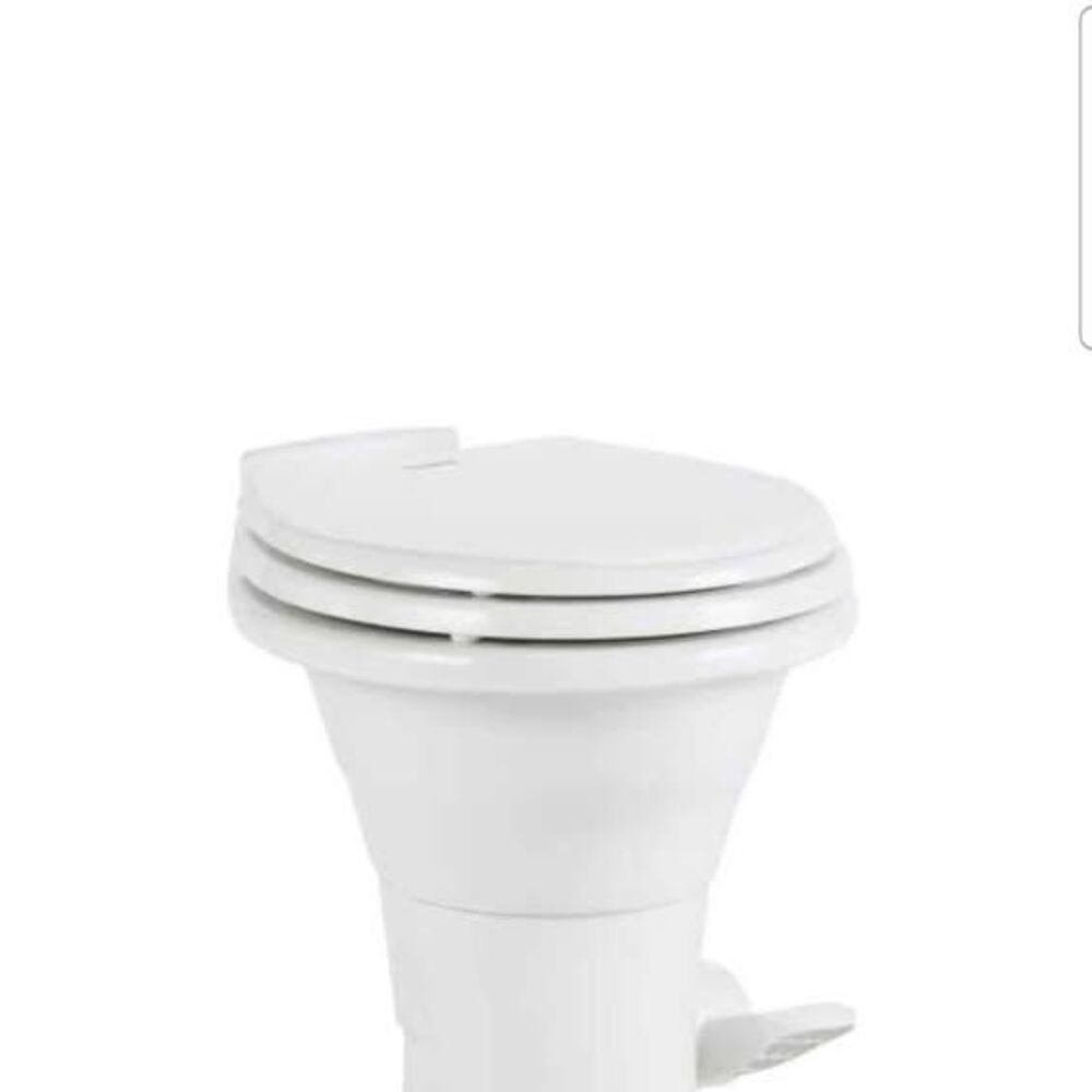 New Dometic 310 Standard Toilet - White, Oblong Shape, Lightweight and Effici
